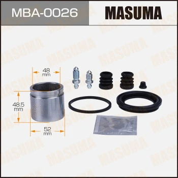 MBA-0026 MASUMA Ремкомплект, тормозной суппорт (фото 1)