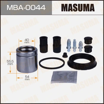 MBA-0044 MASUMA Ремкомплект, тормозной суппорт (фото 1)