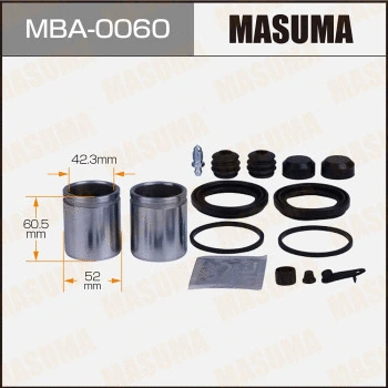 MBA-0060 MASUMA Ремкомплект, тормозной суппорт (фото 1)