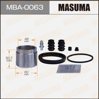 MBA-0063 MASUMA Ремкомплект, тормозной суппорт (фото 1)