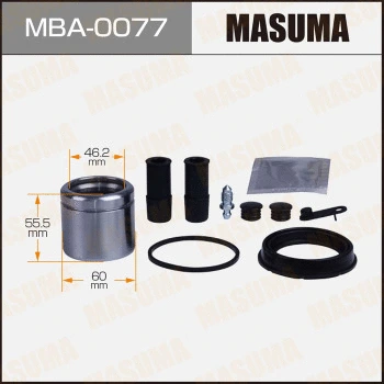 MBA-0077 MASUMA Ремкомплект, тормозной суппорт (фото 1)