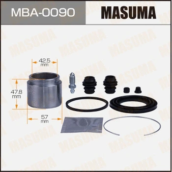MBA-0090 MASUMA Ремкомплект, тормозной суппорт (фото 1)