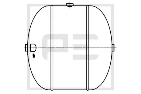 146.518-00A PE AUTOMOTIVE Рессивер (воздушный баллон) пневматическая система (фото 1)