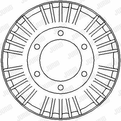 329120J JURID Тормозной барабан (фото 1)