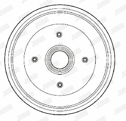 329183J JURID Тормозной барабан (фото 1)