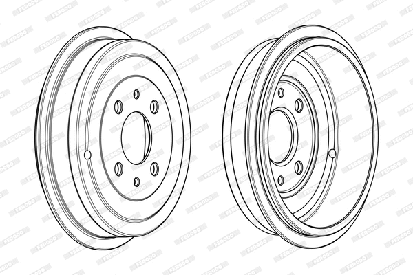 FDR329211 FERODO Тормозной барабан (фото 1)