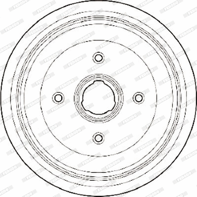 FDR329229 FERODO Тормозной барабан (фото 4)
