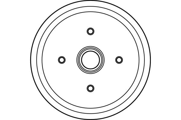 DB4028 TRW Тормозной барабан (фото 2)