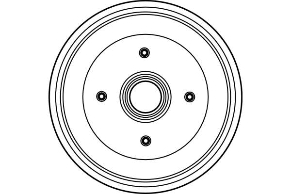 DB4029 TRW Тормозной барабан (фото 2)