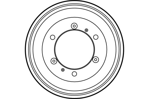 DB4052 TRW Тормозной барабан (фото 1)