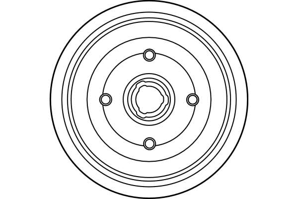 DB4161 TRW Тормозной барабан (фото 1)