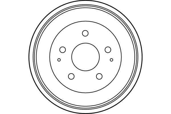 DB4252 TRW Тормозной барабан (фото 2)
