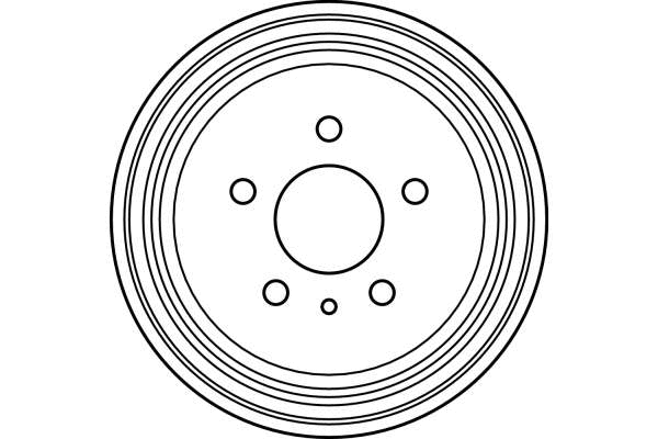 DB4285 TRW Тормозной барабан (фото 2)