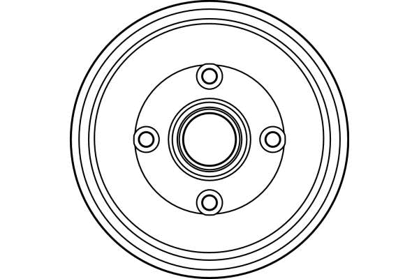 DB4305 TRW Тормозной барабан (фото 2)