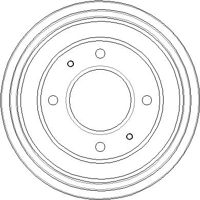 NDR278 NATIONAL Тормозной барабан (фото 1)
