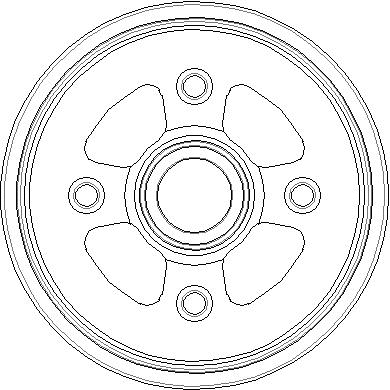 NDR301 NATIONAL Тормозной барабан (фото 1)