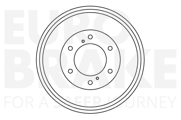 5825262204 EUROBRAKE Тормозной барабан (фото 1)