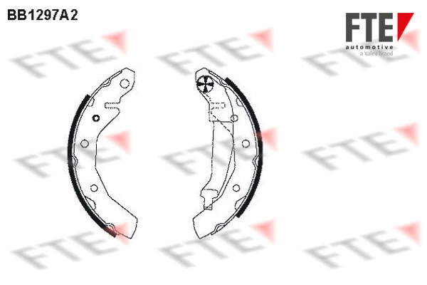 BB1297A2 FTE Комплект тормозных колодок (фото 1)