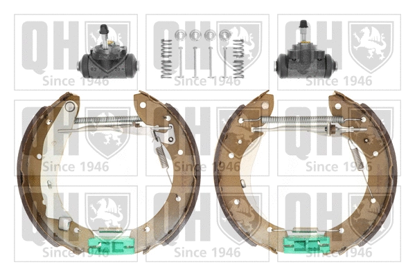 BS1004K2 QUINTON HAZELL Комплект тормозных колодок (фото 1)