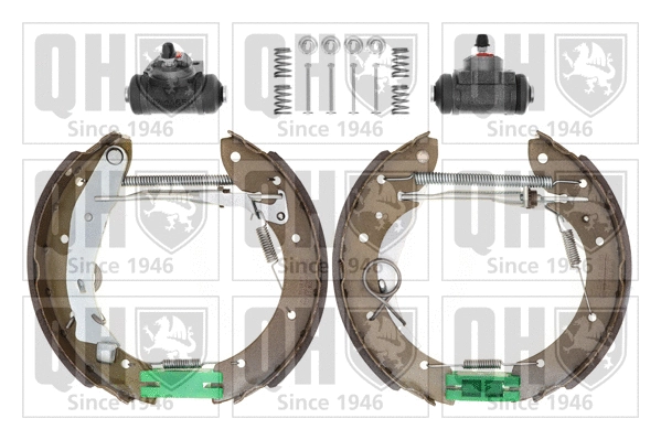BS1004K3 QUINTON HAZELL Комплект тормозных колодок (фото 1)