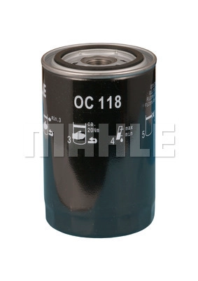 OC 118 KNECHT/MAHLE Масляный фильтр (фото 2)