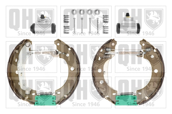 BS1034K1 QUINTON HAZELL Комплект тормозных колодок (фото 1)