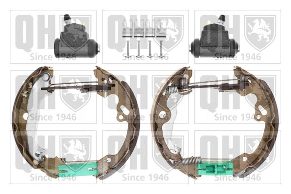 BS1052K2 QUINTON HAZELL Комплект тормозных колодок (фото 1)