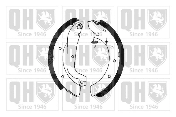 BS904 QUINTON HAZELL Комплект тормозных колодок (фото 1)