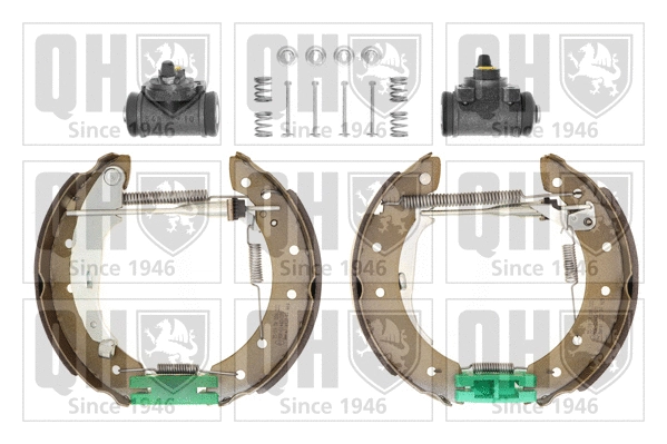 BS927K3 QUINTON HAZELL Комплект тормозных колодок (фото 1)