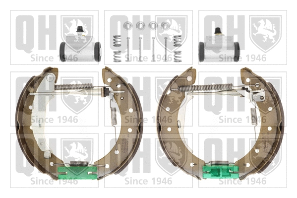 BS927K4 QUINTON HAZELL Комплект тормозных колодок (фото 1)