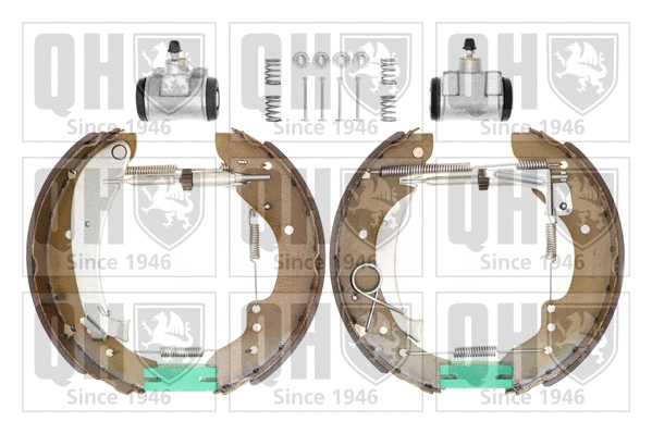 BS957K2 QUINTON HAZELL Комплект тормозных колодок (фото 1)