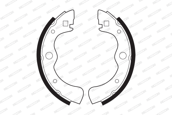 FSB52 FERODO Комплект тормозных колодок (фото 1)