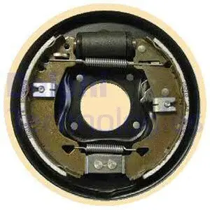 LG15071 DELPHI Комплект тормозных колодок (фото 1)