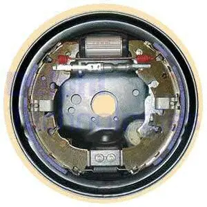 LG16048 DELPHI Комплект тормозных колодок (фото 1)