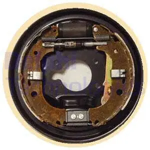 LG16052 DELPHI Комплект тормозных колодок (фото 1)