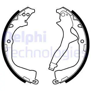 LS2056 DELPHI Комплект тормозных колодок (фото 1)