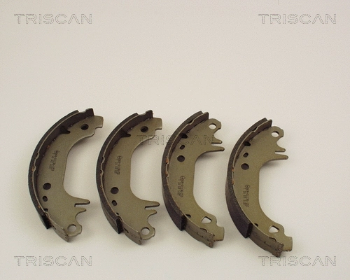 8100 10407 TRISCAN Комплект тормозных колодок (фото 1)