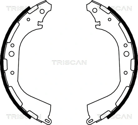 8100 14564 TRISCAN Комплект тормозных колодок (фото 1)
