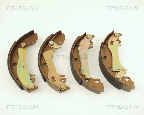 8100 15285 TRISCAN Комплект тормозных колодок (фото 1)