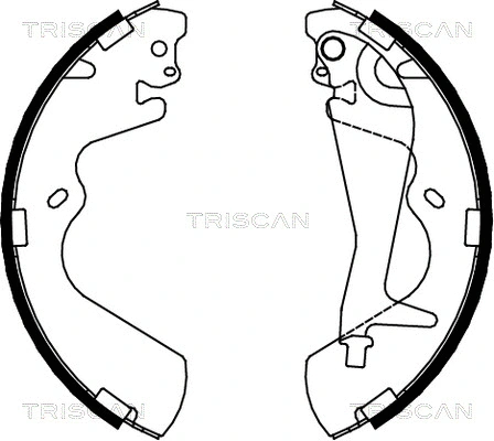 8100 43010 TRISCAN Комплект тормозных колодок (фото 1)