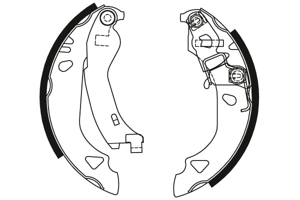 GS8570 TRW Комплект тормозных колодок (фото 2)