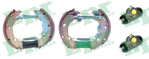 OEK430 LPR/AP/RAL Комплект тормозных колодок (фото 1)