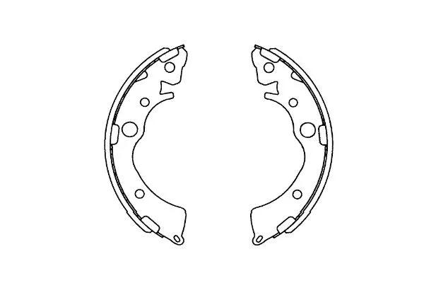 KBS-2906 KAVO PARTS Комплект тормозных колодок (фото 1)