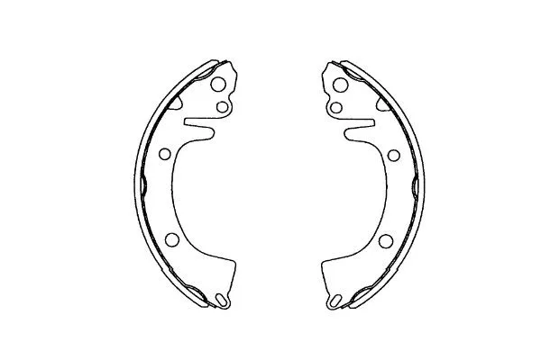 KBS-3410 KAVO PARTS Комплект тормозных колодок (фото 1)