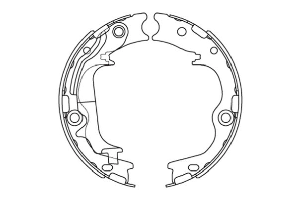 KBS-3420 KAVO PARTS Комплект тормозных колодок (фото 1)