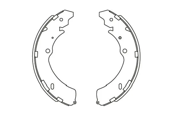 KBS-3906 KAVO PARTS Комплект тормозных колодок (фото 1)