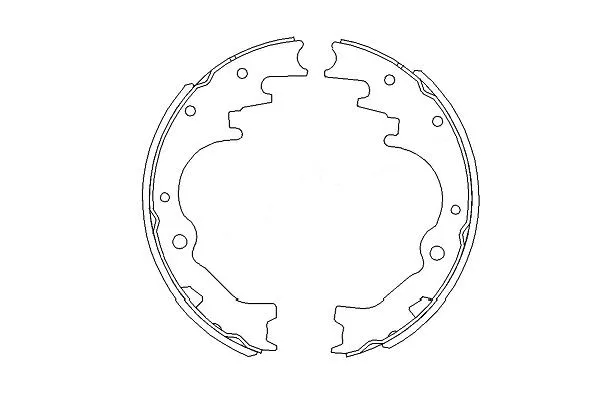 KBS-5403 KAVO PARTS Комплект тормозных колодок (фото 1)