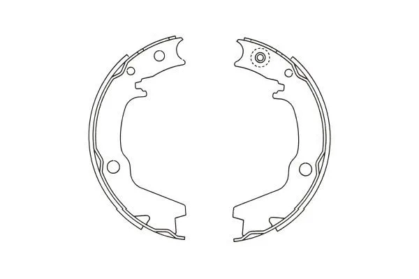 KBS-6401 KAVO PARTS Комплект тормозных колодок (фото 1)