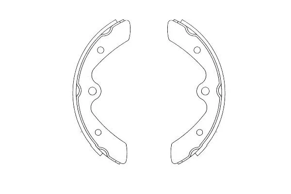 KBS-8929 KAVO PARTS Комплект тормозных колодок (фото 1)