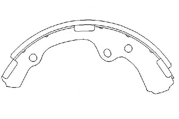 KBS-9916 KAVO PARTS Комплект тормозных колодок (фото 1)